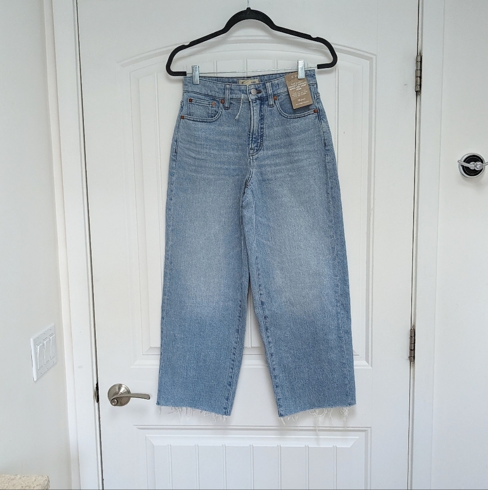 Madewell Light Blue Flare & Wide Leg Jeans
